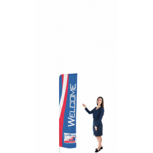 Rectangular Flags Small 2m | Premium Flag Range