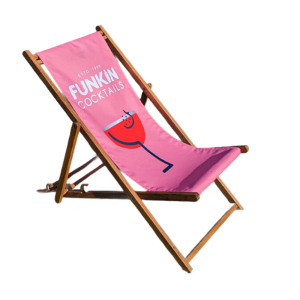 Branded Printed Deck Chair