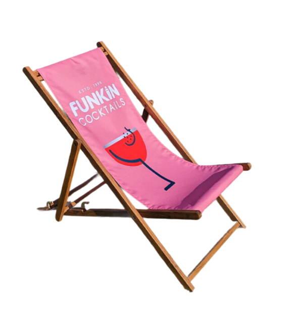 Branded Printed Deck Chair