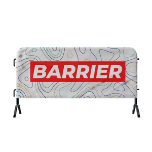Crowd Barrier Jacket Cover - Custom Printed