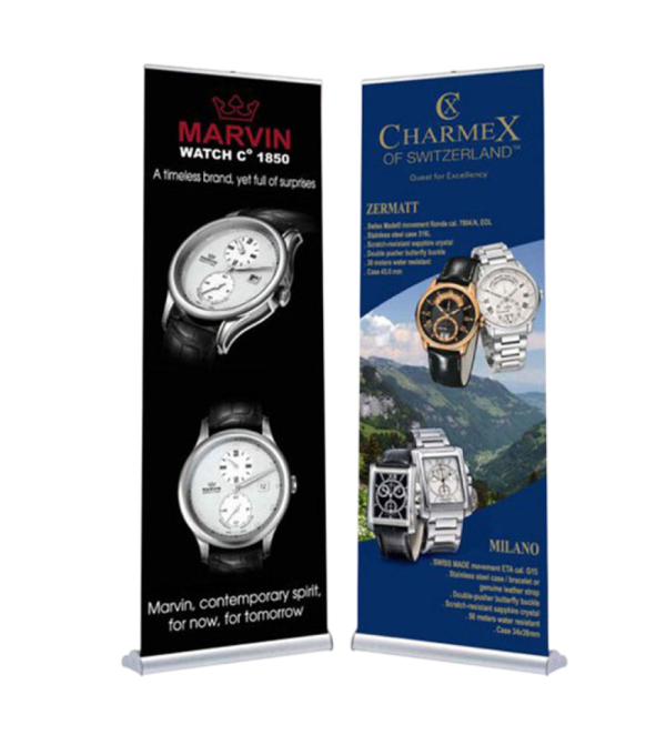 Double Sided Roller Banners
